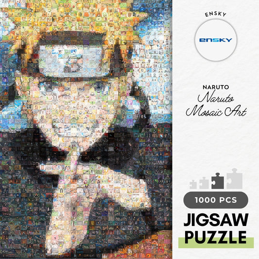 Ensky 1000-395　Naruto Mosaic Art　1000 Pieces Jigsaw Puzzle