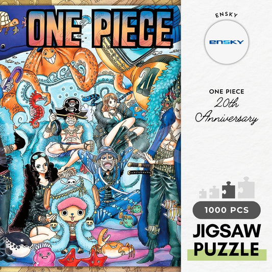 Ensky 1000-574　One Piece • 20th Anniversary　1000 Pieces Jigsaw Puzzle