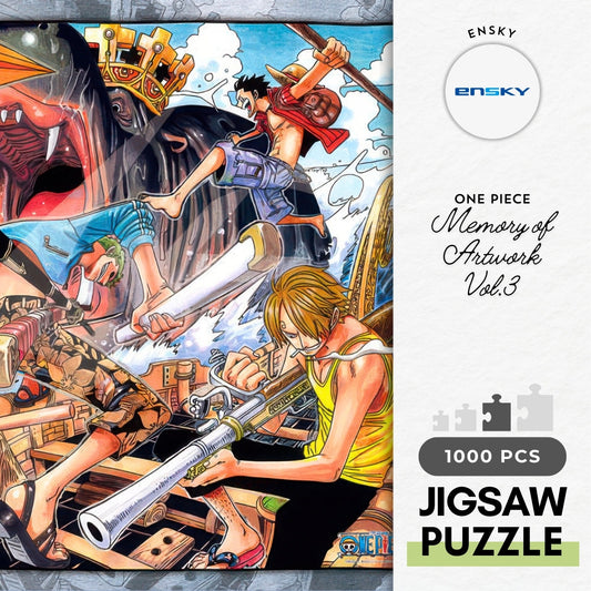 Ensky 1000-577　One Piece • Memory of Artwork Vol.3　1000 Pieces Jigsaw Puzzle