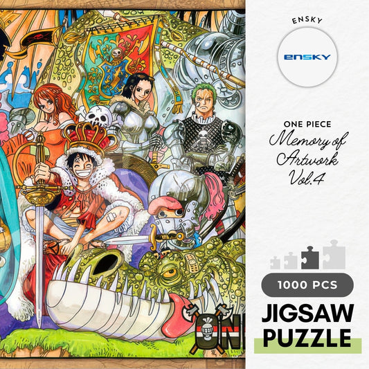 Ensky 1000-578　One Piece • Memory of Artwork Vol.4　1000 Pieces Jigsaw Puzzle