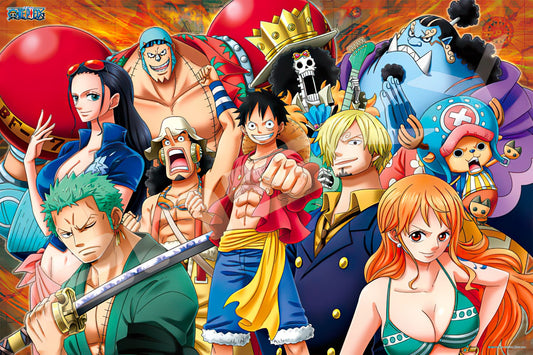 Ensky â€¢ One Piece â€¢ Straw Hat Piratesã€€1000 PCSã€€Jigsaw Puzzle