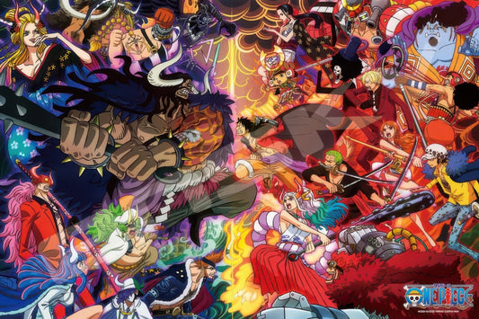 Ensky 1000-591　One Piece • Onagishima Decisive Battle!　1000 Pieces Jigsaw Puzzle