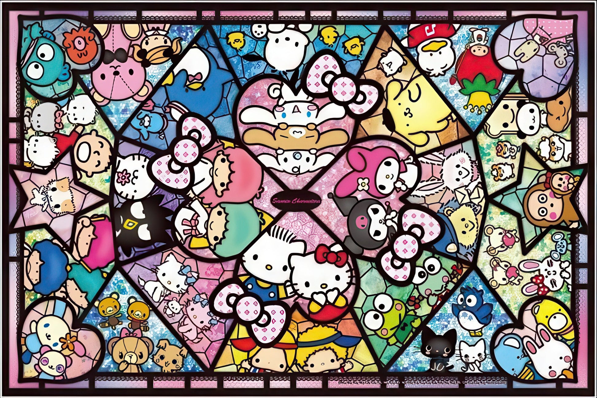 ensky-1000-ac002-sanrio-characters-1000-pieces-crystal-jigsaw-puzzle