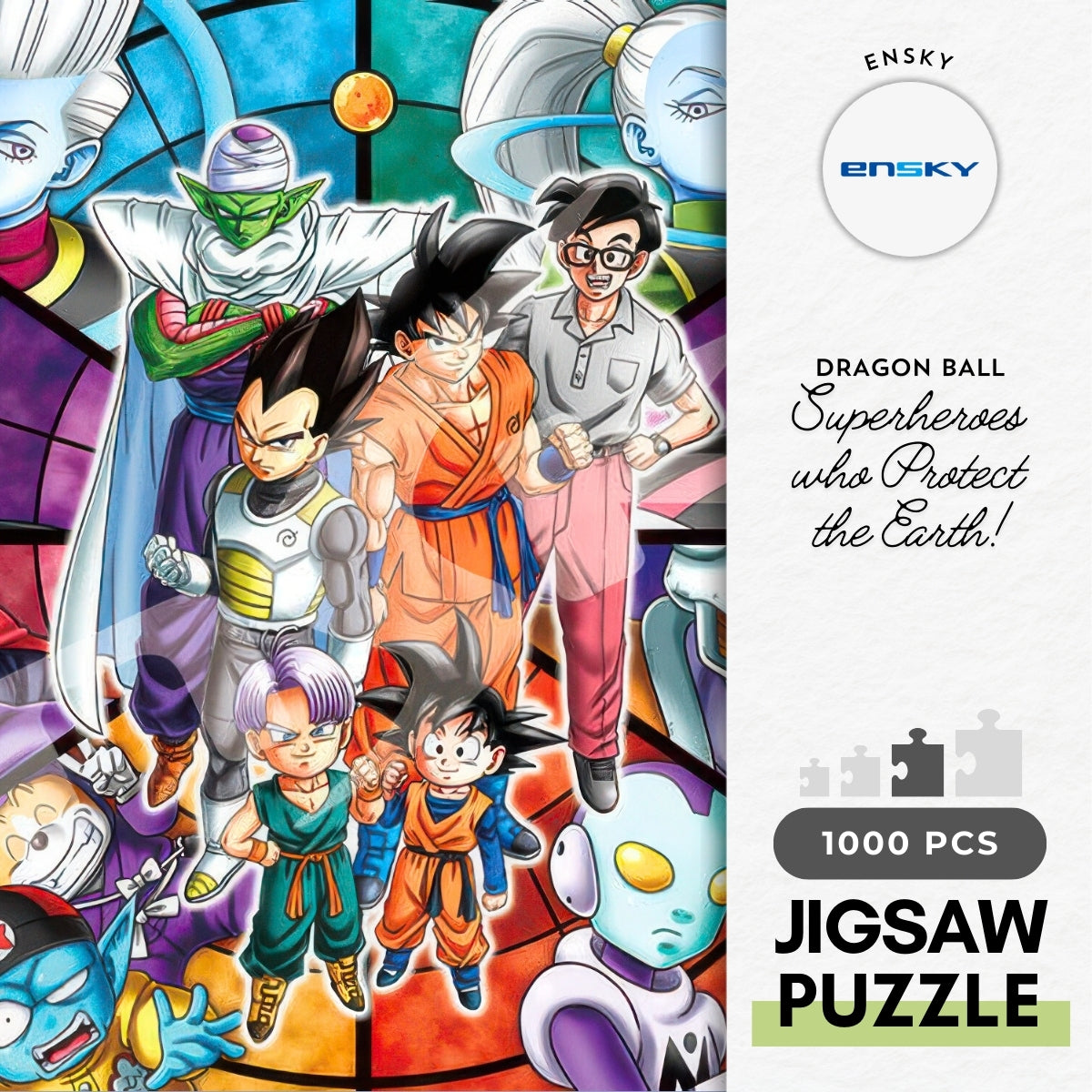 ensky-1000-ac006-dragon-ball-superheroes-who-protect-the-earth-1000-pieces-crystal-jigsaw-puzzle