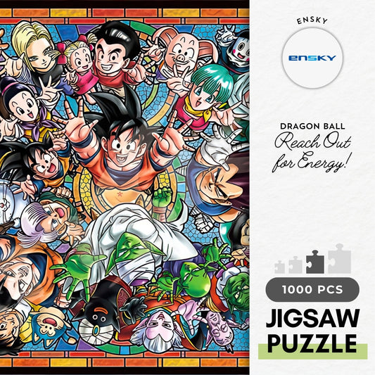 Ensky 1000-AC008　Dragon Ball • Reach Out for Energy!　1000 Pieces Crystal Jigsaw Puzzle