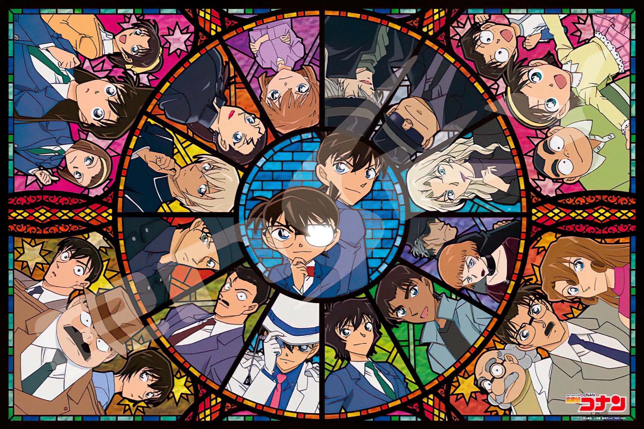 Ensky • Detective Conan • Glowing Kaleidoscope　1000 PCS　Crystal Jigsaw Puzzle