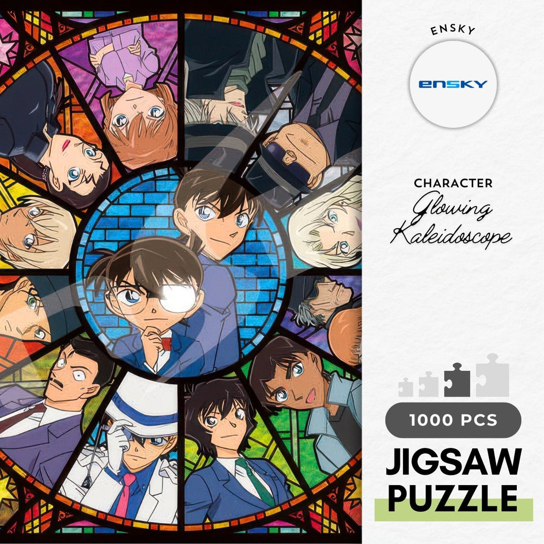 ensky-1000-ac009-detective-conan-glowing-kaleidoscope-1000-pieces-crystal-jigsaw-puzzle