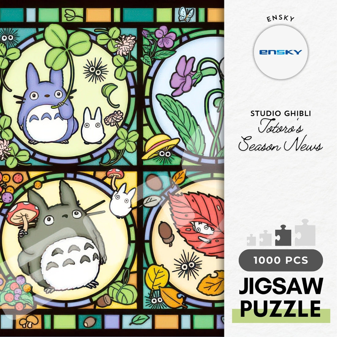 ensky-1000-ac012-my-neighbor-totoro-totoro-s-season-news-1000-pieces-crystal-jigsaw-puzzle