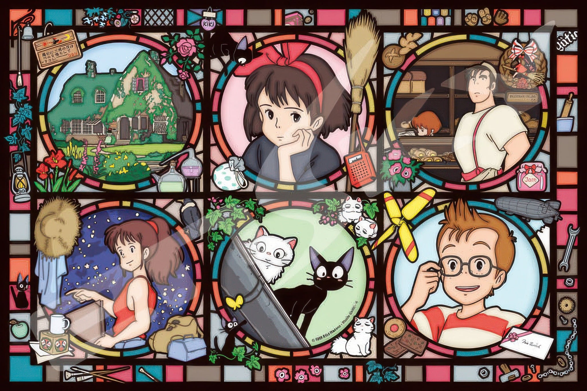 ensky-1000-ac013-news-from-the-town-of-koriko-1000-pieces-jigsaw-puzzle