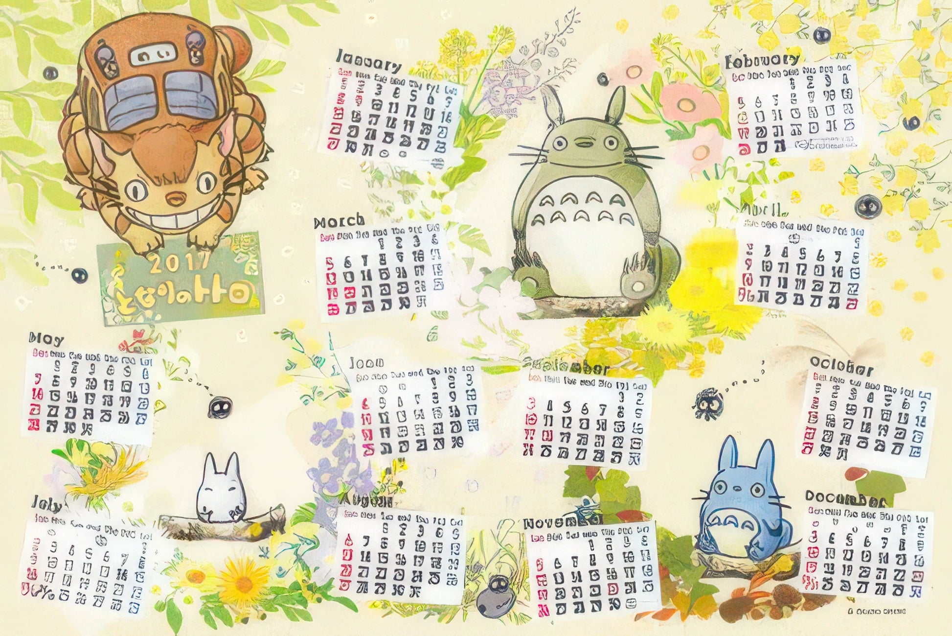 ensky-1000-c171-my-neighbor-totoro-2017-calendar-1000-pieces-jigsaw-puzzle