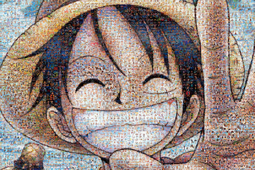 Ensky • One Piece Mosaic Art　1000 PCS　Plastic Jigsaw Puzzle