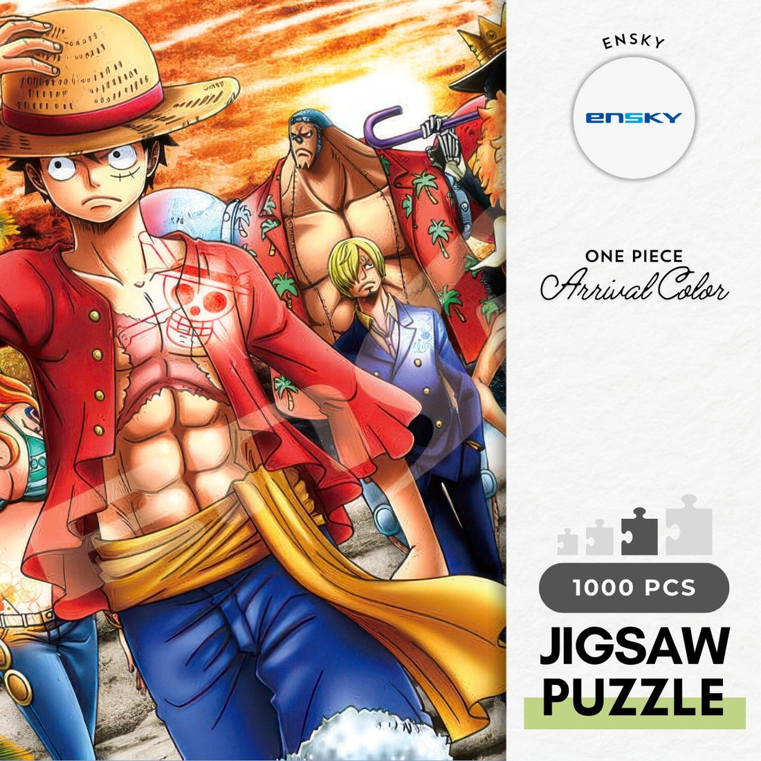 ensky-1000-mg07-one-piece-arrival-color-1000-pieces-plastic-jigsaw-puzzle