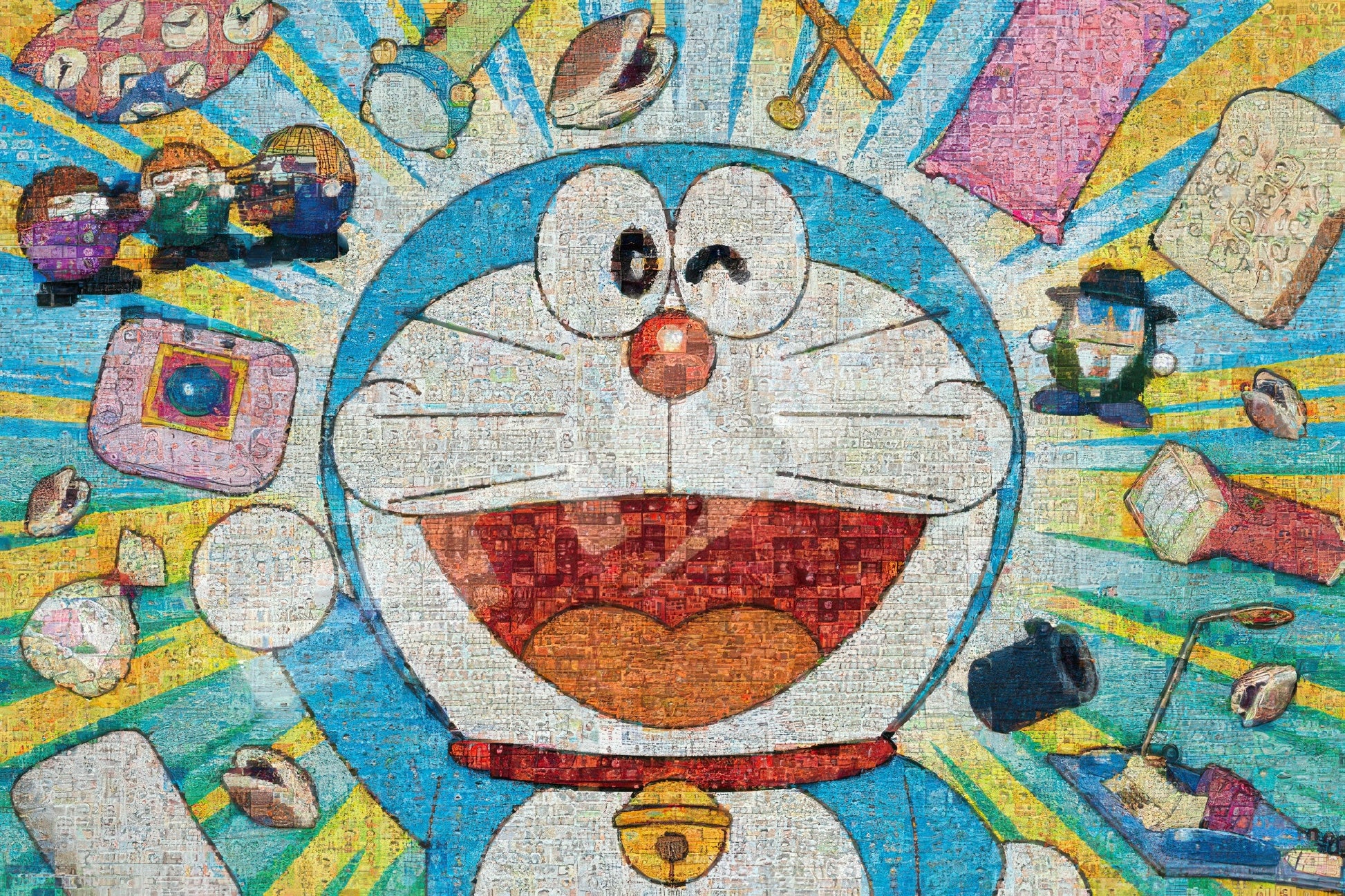 ensky-1000-mg09-doraemon-mosaic-art-1000-pieces-plastic-jigsaw-puzzle