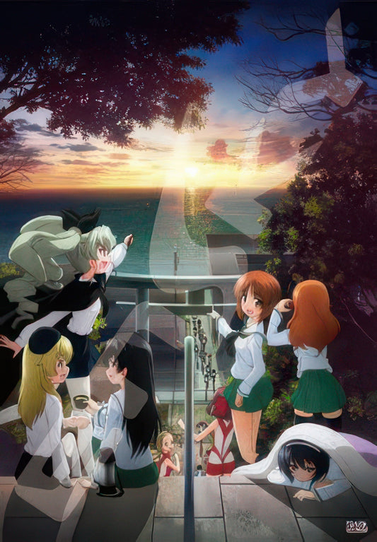 Ensky 1000T-09　Girls und Panzer • Came Into View　1000 Pieces Jigsaw Puzzle