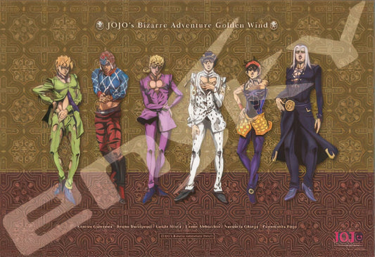 Ensky 1000T-117　JoJo's Bizarre Adventure • Golden Wind　1000 Pieces Jigsaw Puzzle