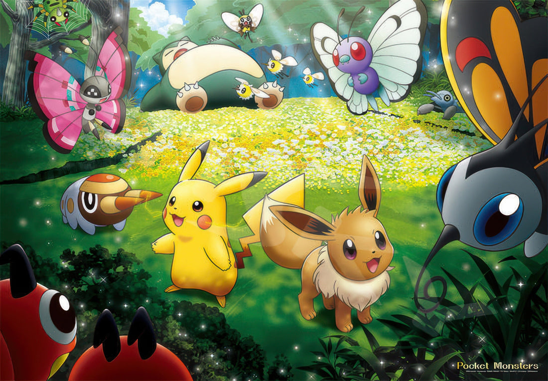 ensky-1000t-126-pokemon-forest-sunbeams-1000-pieces-jigsaw-puzzle