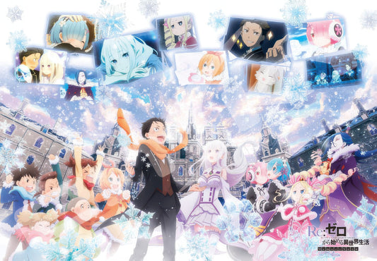 Ensky 1000T-127　Re:Zero Starting Life in Another World • Memory Snow　1000 Pieces Jigsaw Puzzle