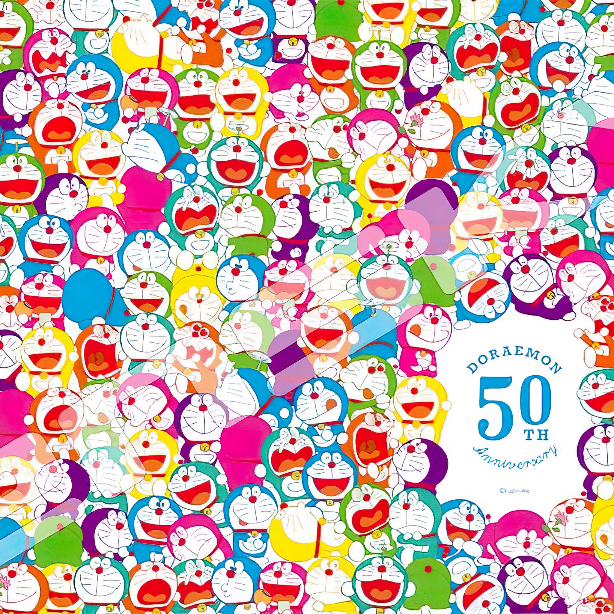 Ensky â€¢ Colourful Doraemonã€€1000 PCSã€€Jigsaw Puzzle