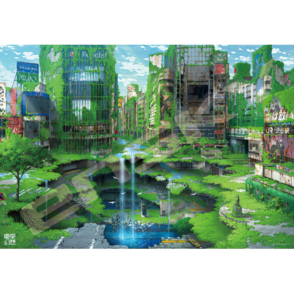 Ensky • Tokyo Fantasy • Shibuya Labyrinth Illusion　1000 PCS　Jigsaw Puzzle