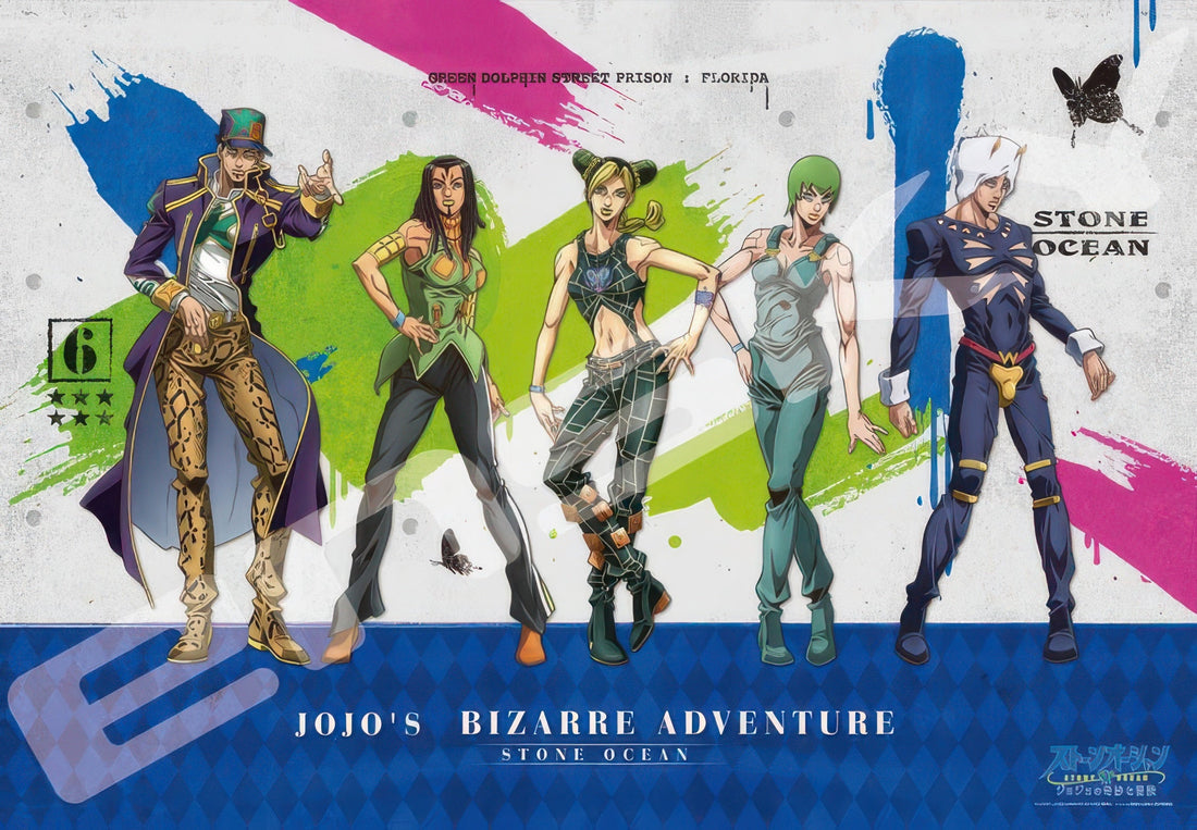 ensky-1000t-303-jojo-s-bizarre-adventure-stone-ocean-1000-pieces-jigsaw-puzzle