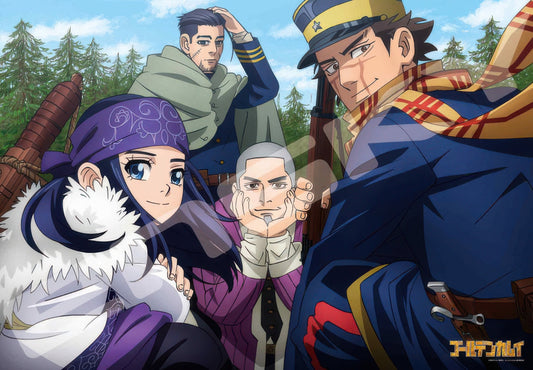 Ensky 1000T-341　Golden Kamuy • Mystery of Gold Nuggets　1000 Pieces Jigsaw Puzzle