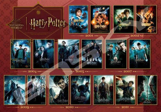 Ensky 1000T-342　Harry Potter Movie Poster Collection　1000 Pieces Jigsaw Puzzle