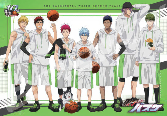 Ensky 1000T-350　Kuroko's Basketball 10th　1000 Pieces Jigsaw Puzzle