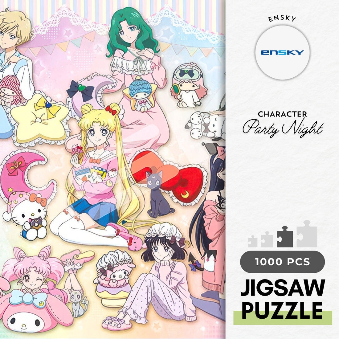 ensky-1000t-369-sailor-moon-sanrio-party-night-1000-pieces-jigsaw-puzzle