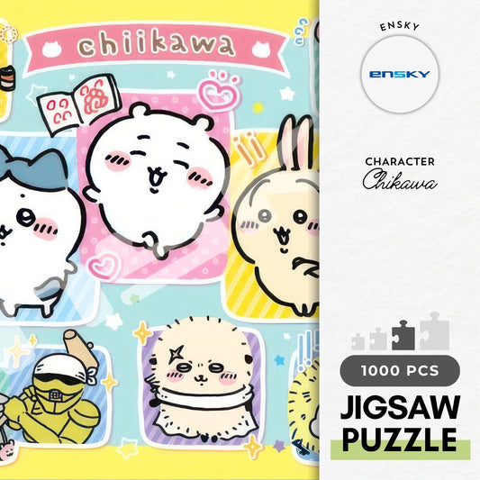 Ensky 1000T-377　Chiikawa • Chikawa　1000 Pieces Jigsaw Puzzle