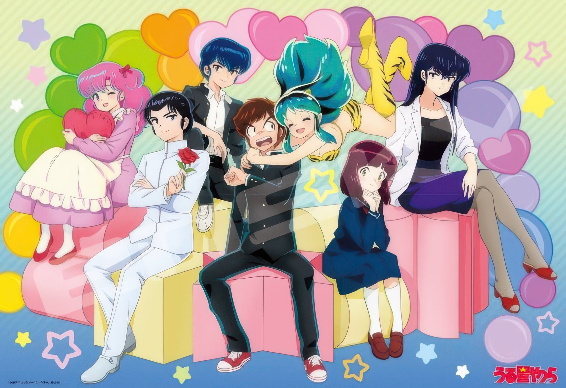 ensky-1000t-391-urusei-yatsura-everyone-loves-it-1000-pieces-jigsaw-puzzle