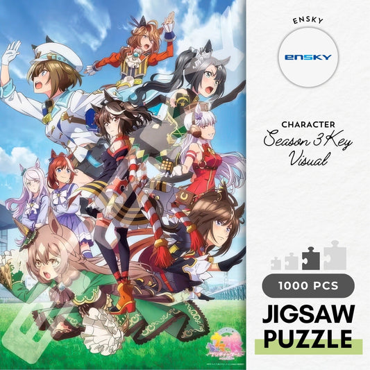 Ensky 1000T-397　Uma Musume Pretty Derby • Season 3 Key Visual　1000 Pieces Jigsaw Puzzle