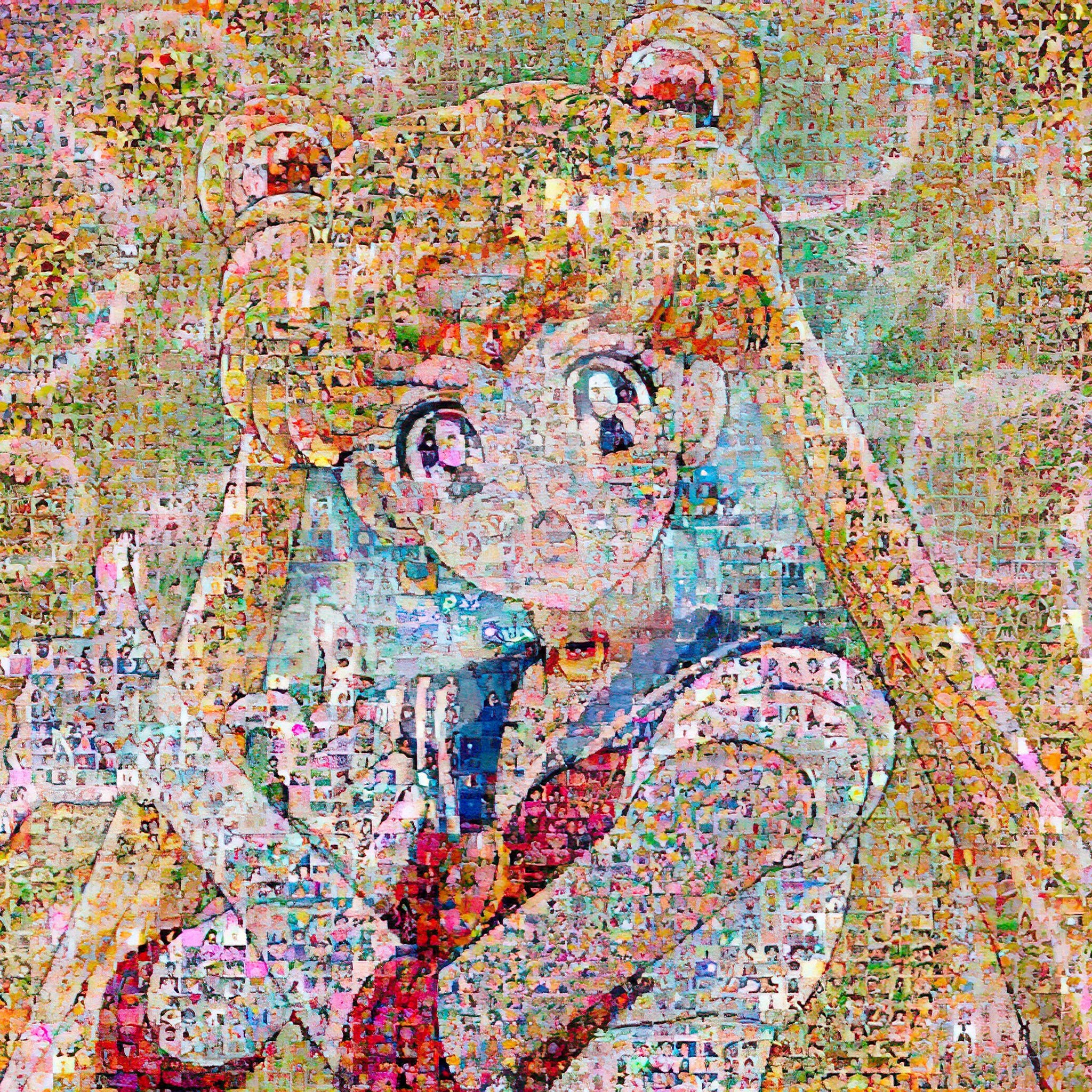 Ensky • Sailor Moon Mosaic Art　1000 PCS　Jigsaw Puzzle