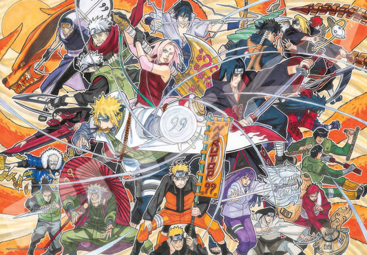 Ensky 1000T-502　Naruto • NARUTOP99　1000 Pieces Jigsaw Puzzle