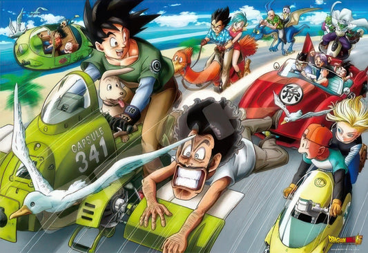 Ensky 1000T-67　Dragon Ball Super • Coastline Race　1000 Pieces Jigsaw Puzzle