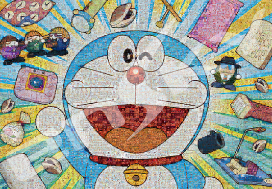 Ensky â€¢ Doraemon Mosaic Artã€€1000 PCSã€€Jigsaw Puzzle