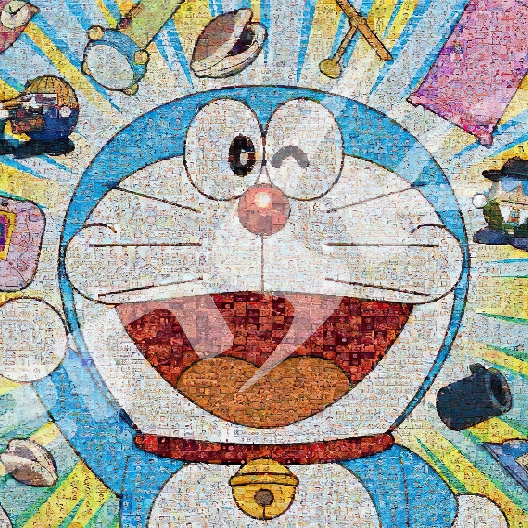 Ensky • Doraemon Mosaic Art　1000 PCS　Jigsaw Puzzle