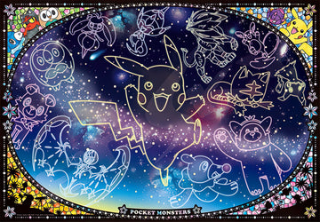 Ensky • Pokemon • If You Look at the Starry Sky　1000 PCS　Jigsaw Puzzle