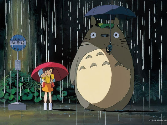 Ensky • My Neighbor Totoro • Rainy Bus Stop　108 PCS　Jigsaw Puzzle