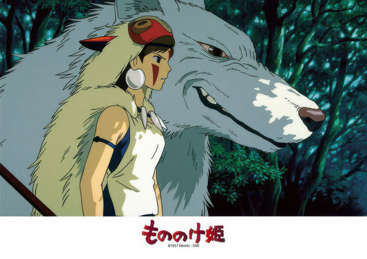 Ensky 108-287　Princess Mononoke • Moro and San　108 Pieces Jigsaw Puzzle