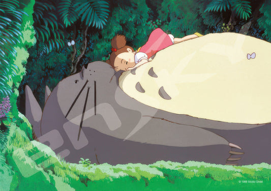 Ensky 108-411　My Neighbor Totoro • Mei-chan Napping　108 Pieces Jigsaw Puzzle