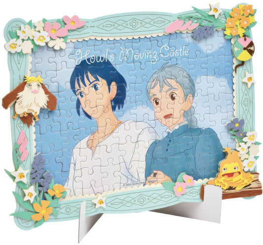 Ensky 108-DP07　Howl's Moving Castle • In the Flower Garden　108 Pieces Jigsaw Puzzle