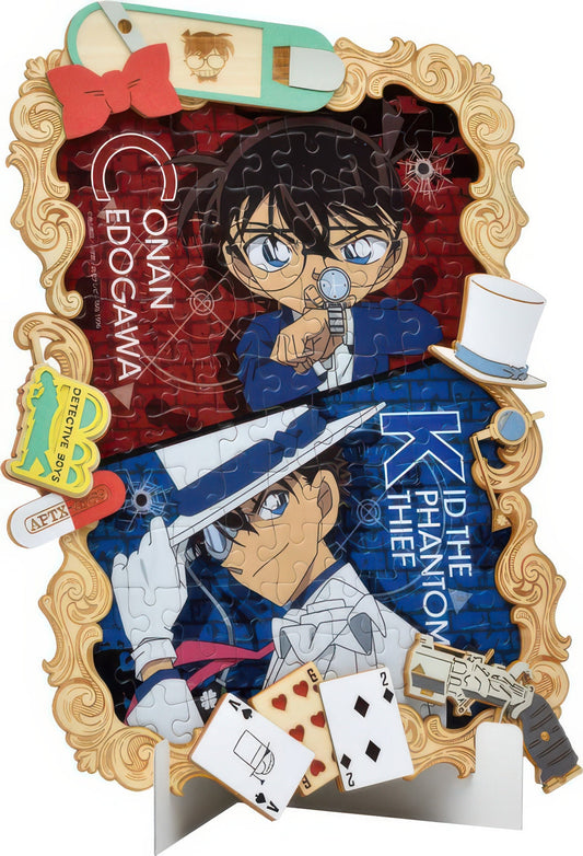 Ensky 108-DW03　Detective Conan • Conan & Phantom Thief Kid　108 Pieces Jigsaw Puzzle