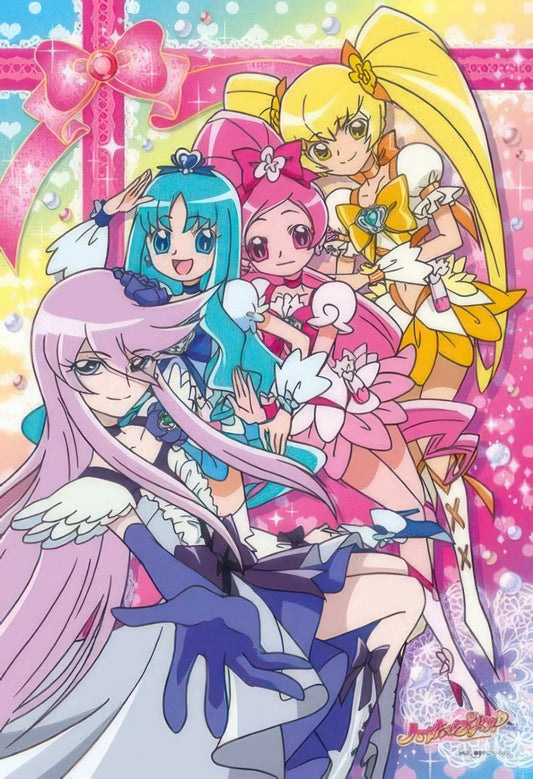 Ensky 108-L315　Pretty Cure • Because I Have Friends!　108 Pieces Jigsaw Puzzle