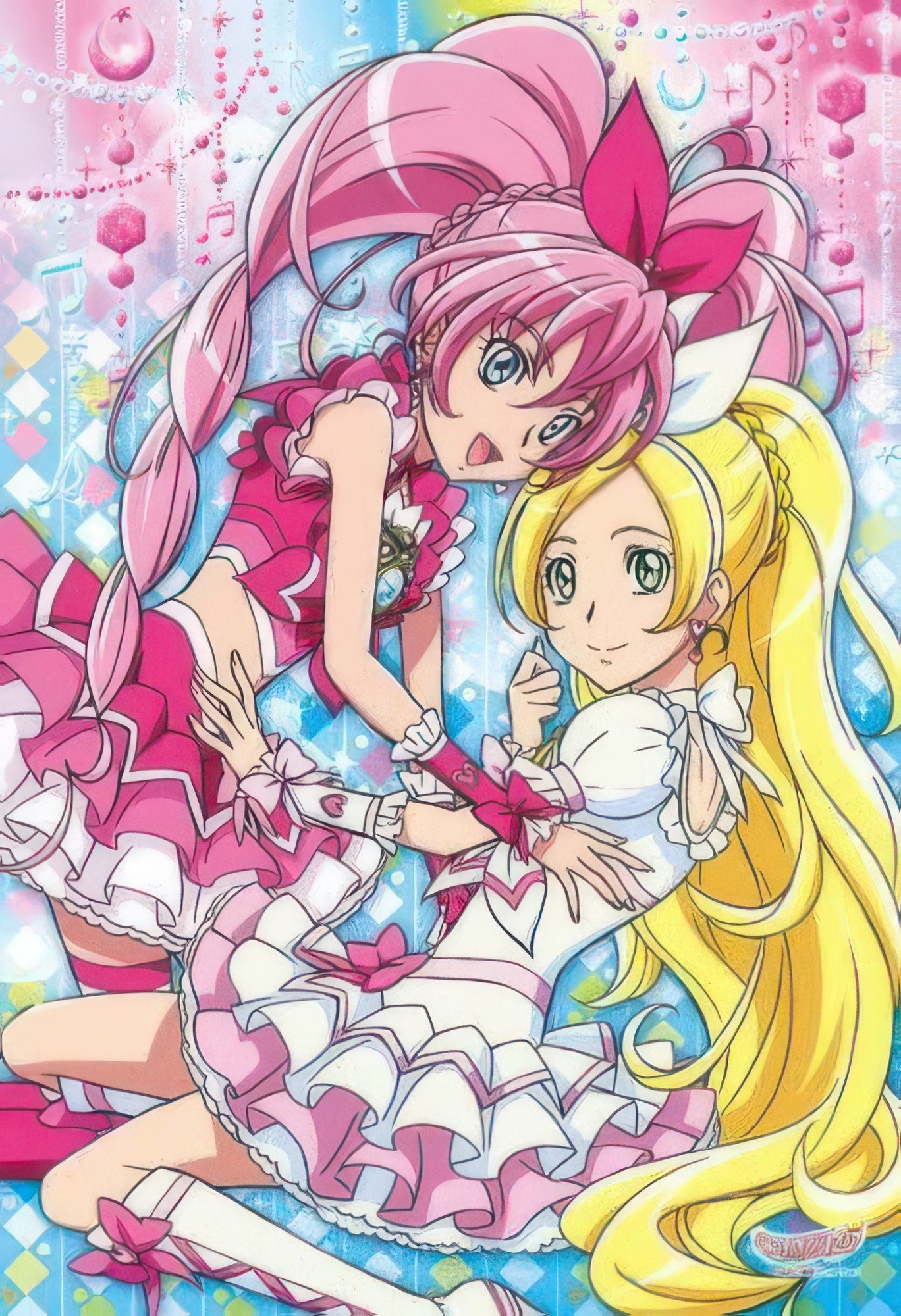 ensky-108-l330-suite-pretty-cure-two-people-harmony-108-pieces-jigsaw-puzzle