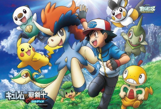 Ensky 108-L359　Pokemon the Movie: Best Wishes! • Let's Go! Keldeo　108 Pieces Jigsaw Puzzle