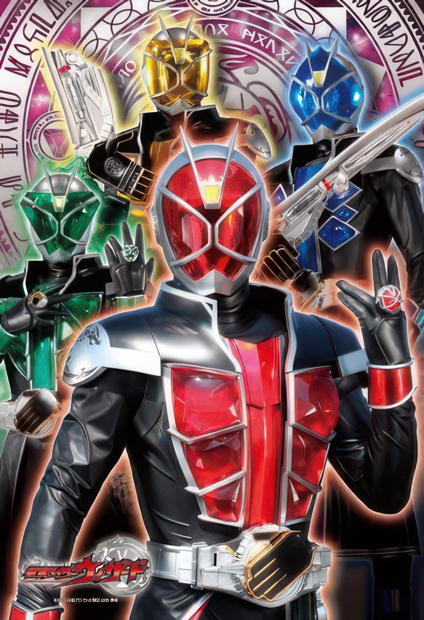 ensky-108-l368-kamen-rider-wizard-style-change-108-pieces-jigsaw-puzzle