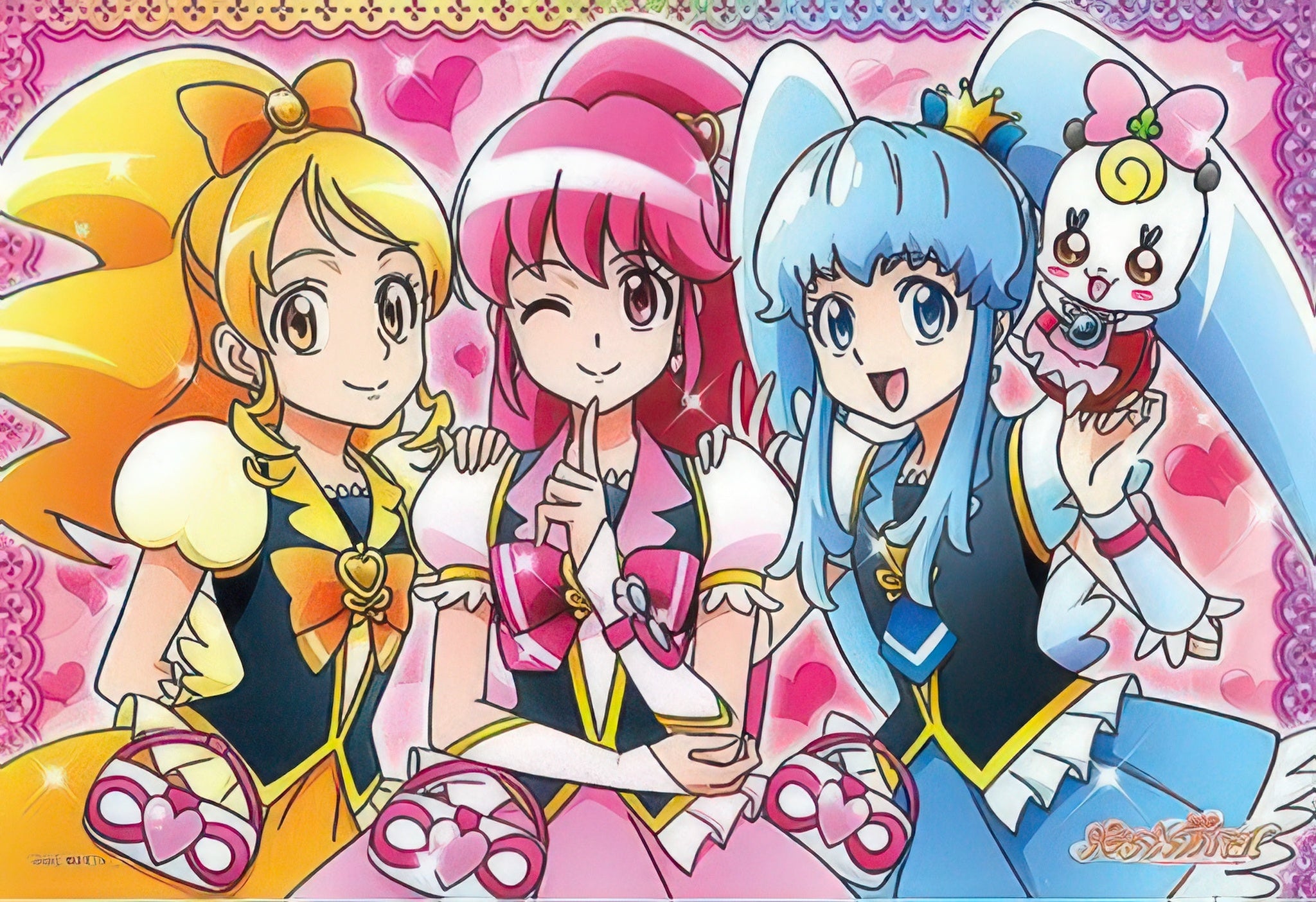 ensky-108-l503-happiness-charge-pretty-cure-108-pieces-jigsaw-puzzle