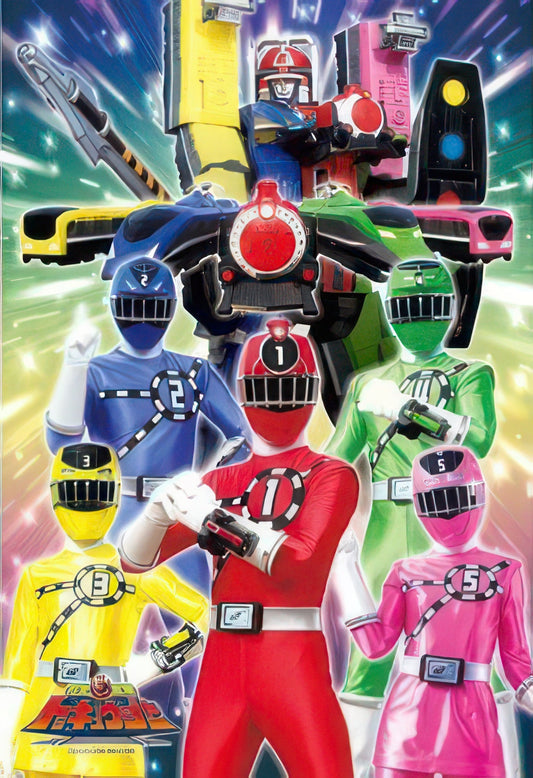 Ensky 108-L504　Ressha Sentai ToQger　108 Pieces Jigsaw Puzzle