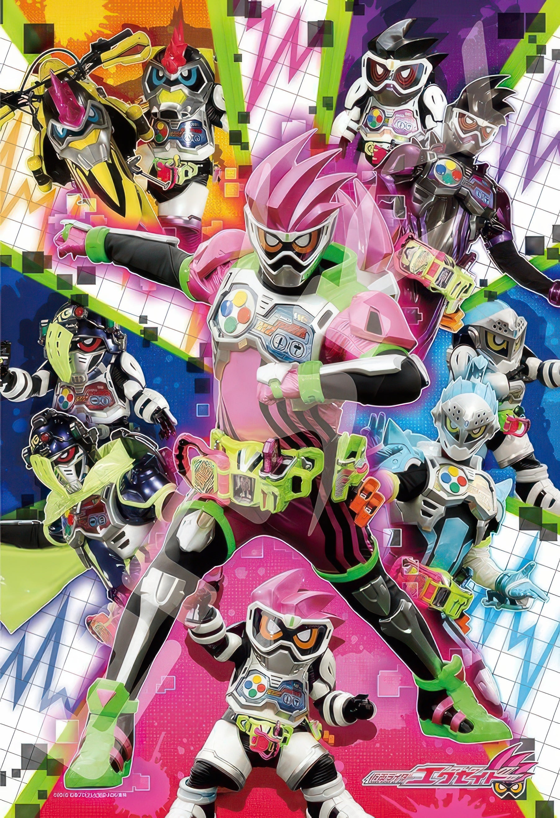 ensky-108-l572-kamen-rider-108-pieces-jigsaw-puzzle