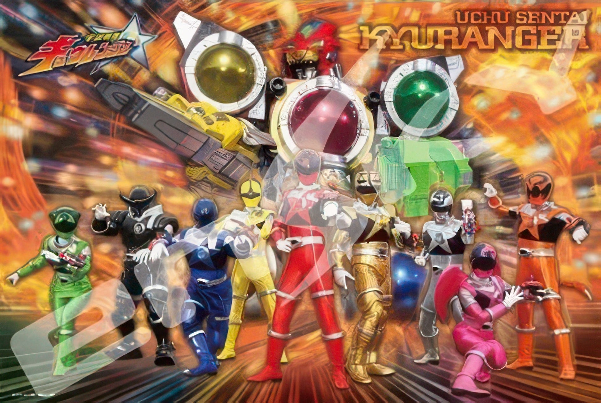 ensky-108-l585-uchu-sentai-kyuranger-ultimate-saviors-108-pieces-jigsaw-puzzle